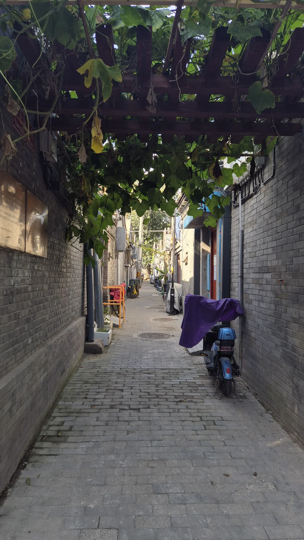 Ruelle à côté de l&rsquo;hôtel