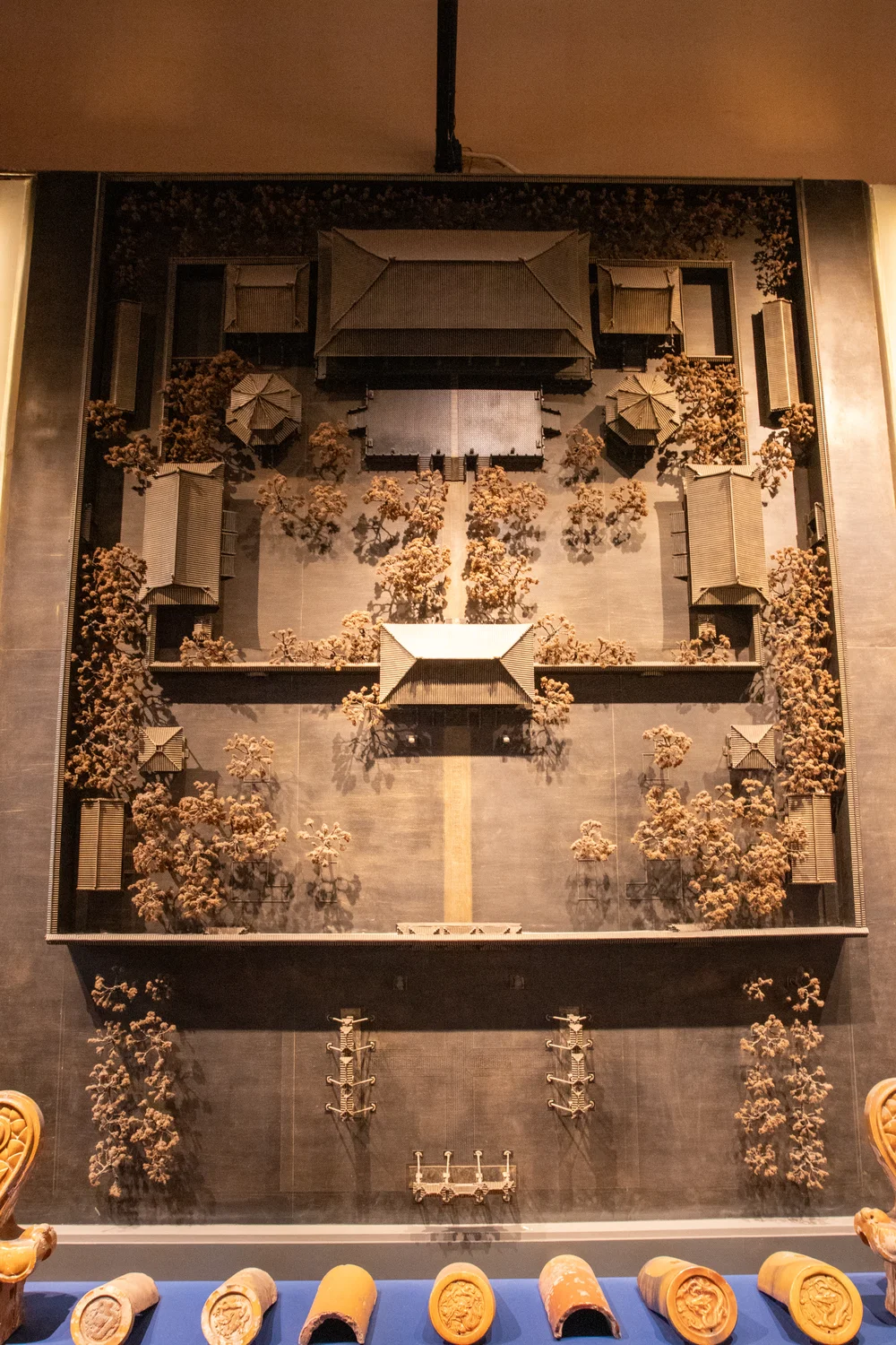 Maquette du hall